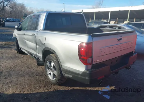2025 Honda Ridgeline Rtl from USA, damaged, VIN 5FPYK3F55SB039230